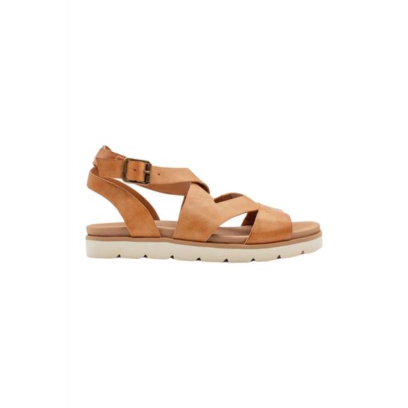 NEW VOLATILE women's smores ankle strap sandal in tan - Picture 1 of 7